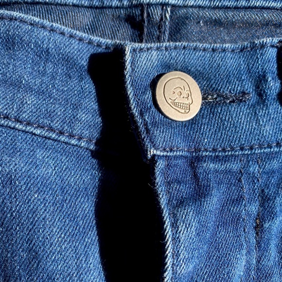 💙 CHEAP MONDAY BLUE JEANS 💙 - Picture 2 of 4